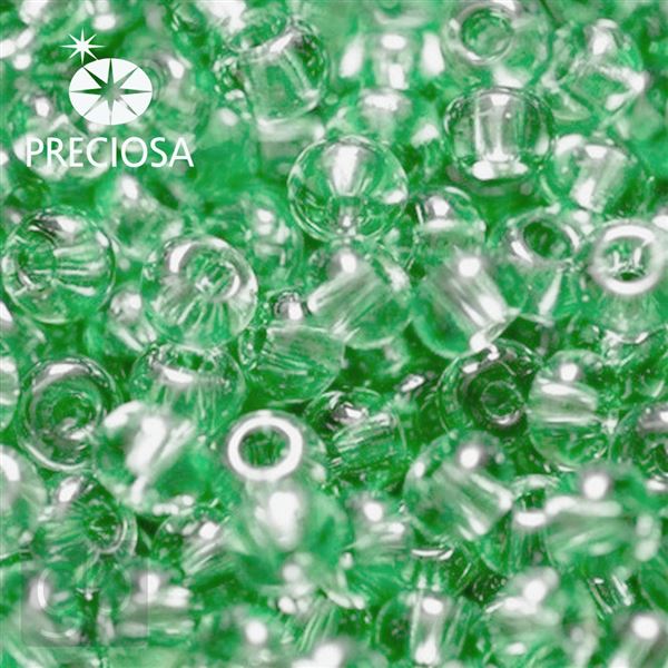 Preciosa Seed beads 6/0 4,1 mm Green 50100 20 g