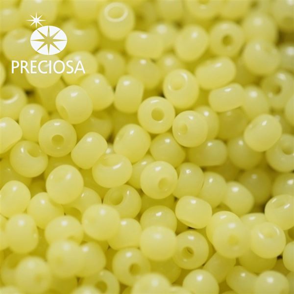 Preciosa Seed beads 6/0 4,1 mm Yellow 82000 20 g