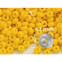 Preciosa Seed beads 6/0 4,1 mm Yellow 83130 20 g