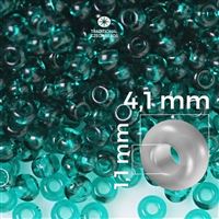 Preciosa Seed beads 6/0 4,1 mm Green 50710 20 g