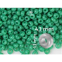 Preciosa Seed beads 6/0 4,1 mm Green 52240 20 g