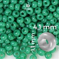 Preciosa Seed beads 6/0 4,1 mm Green 52240 20 g