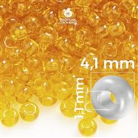 Preciosa Seed beads 6/0 4,1 mm Orange 80060 20 g