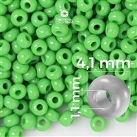 Preciosa Seed beads 6/0 4,1 mm Green 53230 20 g