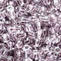 Preciosa STRIPED Seed Beads 6/0 4,1 mm Clear Purple 00491 20 g