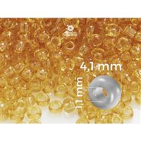 Preciosa Seed beads 6/0 4,1 mm Yellow 10050 20 g