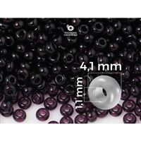 Preciosa Seed beads 6/0 4,1 mm Purple 20080 20 g