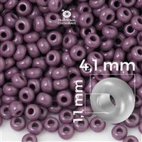 Preciosa Seed beads 6/0 4,1 mm Purple 23040 20 g