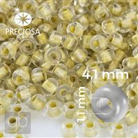 Preciosa Seed beads 6/0 4,1 mm Yellow 38681 50 g