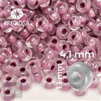 Preciosa Seed beads 6/0 4,1 mm Pink 38626 50 g