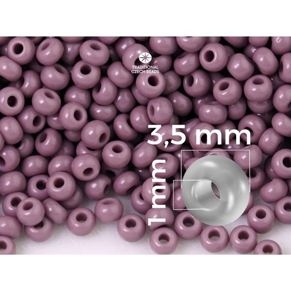 Preciosa Seed beads 7/0 3,5 mm Purple (23020) 20 g