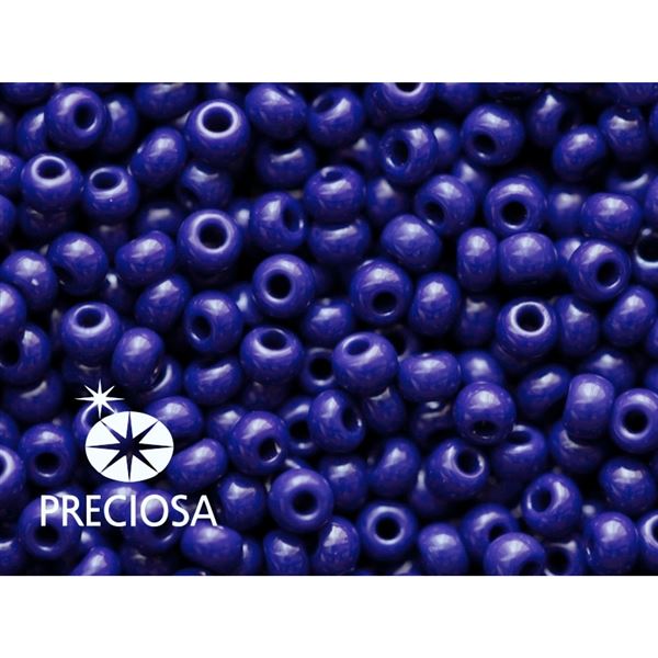 Preciosa Seed beads 7/0 3,5 mm Blue (33070) 20 g