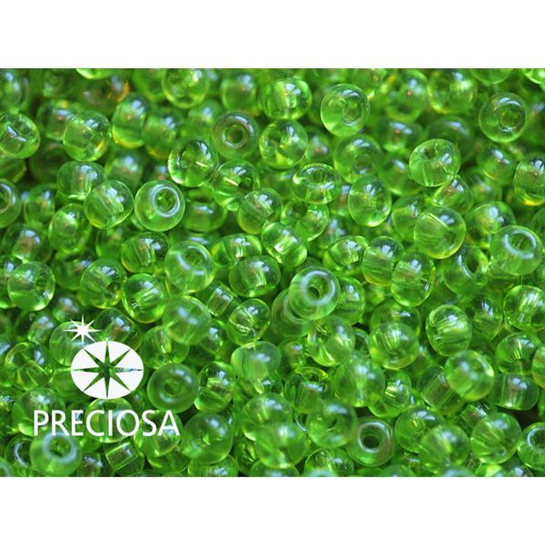 Preciosa Seed beads 7/0 3,5 mm Green (50220) 20 g