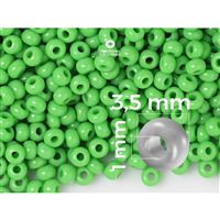 Preciosa Seed beads 7/0 3,5 mm Green (53230) 20 g