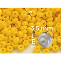 Preciosa Seed beads 7/0 3,5 mm Yellow (83130) 20 g