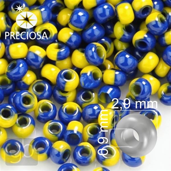 Preciosa HARLEQUIN Seed Beads 8/0 2,9 mm 83730 50 g