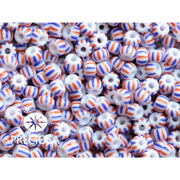 Preciosa STRIPED 8/0 2,9 mm (03931) 50 g