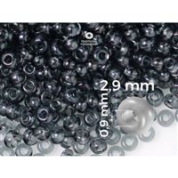 Preciosa Seed beads 8/0 2,9 mm Grey (40010) 50 g