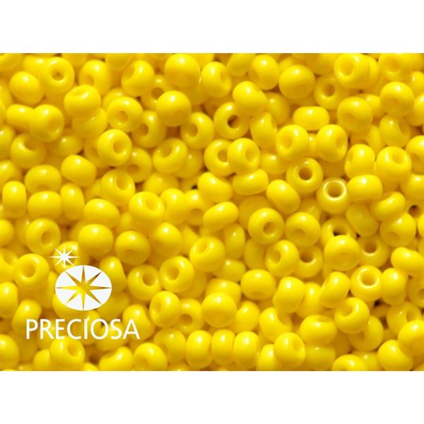 Preciosa Seed beads 8/0 2,9 mm Yellow (83110) 50 g