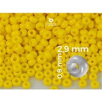 Preciosa Seed beads 8/0 2,9 mm Yellow (83110) 50 g