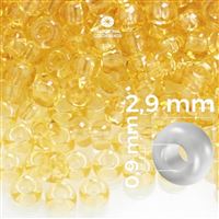 Preciosa Seed beads 8/0 2,9 mm Yellow 10020 50 g