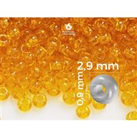 Preciosa Seed beads 8/0 2,9 mm Orange (80060) 50 g