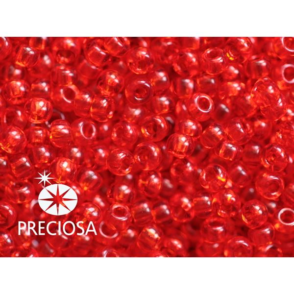 Preciosa Seed beads 8/0 2,9 mm Orange (90050) 50 g