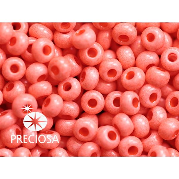 Preciosa Seed beads 8/0 2,9 mm Orange (09351) 50 g