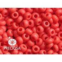 Preciosa Seed beads 8/0 2,9 mm Orange (93510) 50 g