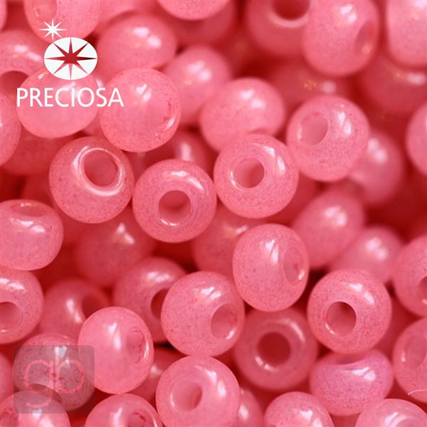 Preciosa Seed beads 8/0 2,9 mm Pink 02191 50 g