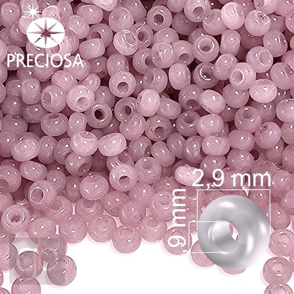 Preciosa Seed beads 8/0 2,9 mm Purple 02695 50 g