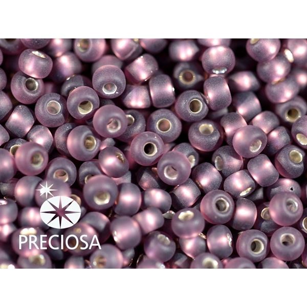 Preciosa Seed beads 8/0 2,9 mm Purple MATT (27060) 50 g