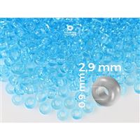 Preciosa Seed beads 8/0 2,9 mm Blue (60000) 50 g