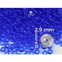 Preciosa Seed beads 8/0 2,9 mm Blue (30050) 50 g