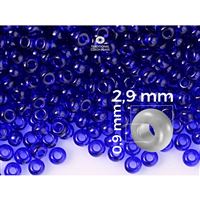 Preciosa Seed beads 8/0 2,9 mm Blue (30100) 50 g