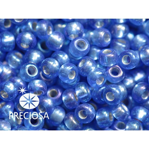 Preciosa Seed beads 8/0 2,9 mm Blue (37039) 50 g