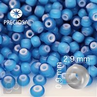 Preciosa CORNELIAN 8/0 2,9 mm Blue 63715 50 g