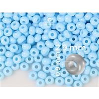 Preciosa Seed beads 8/0 2,9 mm Blue (63000) 50 g