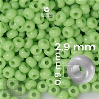 Preciosa Seed beads 8/0 2,9 mm Green 53410 50 g