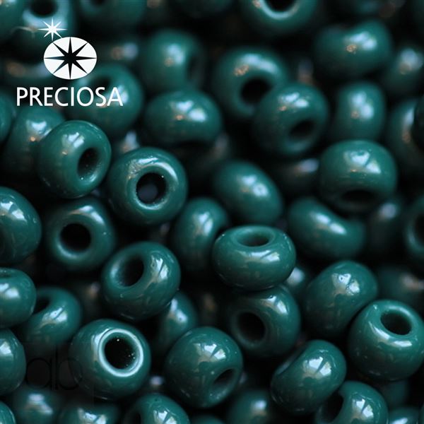 Preciosa Seed beads 8/0 2,9 mm Green 53270 50 g