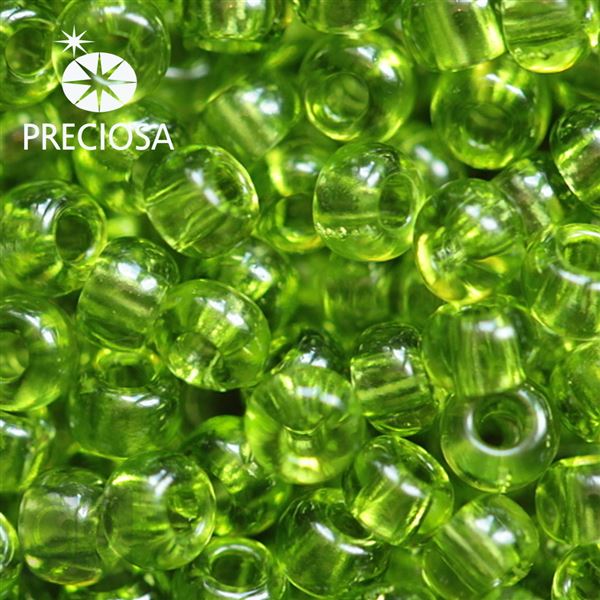 Preciosa Seed beads 8/0 2,9 mm Green 50220 50 g