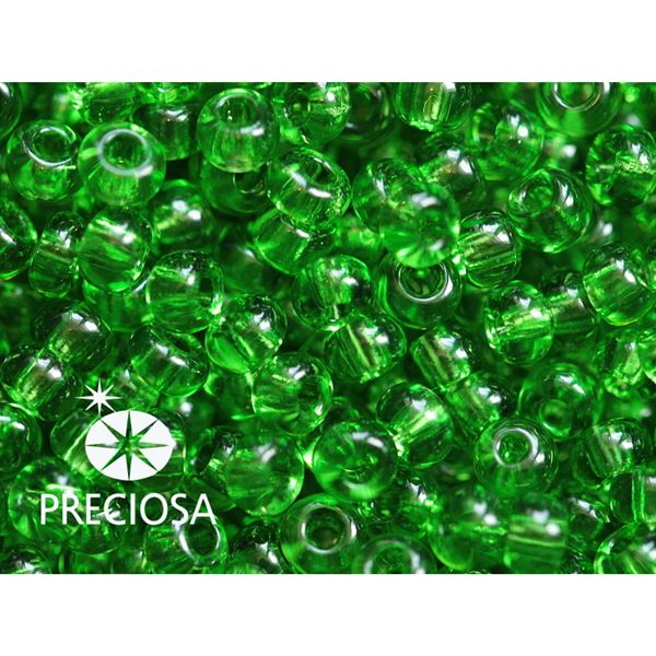 Preciosa Seed beads 8/0 2,9 mm Green (50430) 50 g