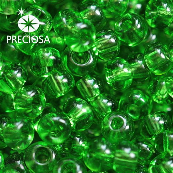 Preciosa Seed beads 8/0 2,9 mm Green 50430 50 g