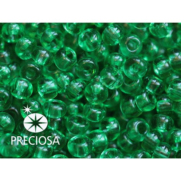 Preciosa Seed beads 8/0 2,9 mm Green (50100) 50 g