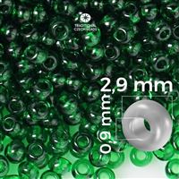 Preciosa Seed beads 8/0 2,9 mm Green 50060 50 g