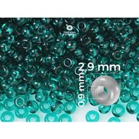 Preciosa Seed beads 8/0 2,9 mm Green (50710) 50 g