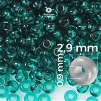 Preciosa Seed beads 8/0 2,9 mm Green 50710 50 g