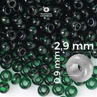 Preciosa Seed beads 8/0 2,9 mm Green 50150 50 g