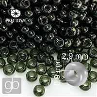 Preciosa Seed beads 8/0 2,9 mm Green 50290 50 g