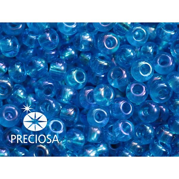 Preciosa Seed beads 8/0 2,9 mm Blue (61150) 20 g